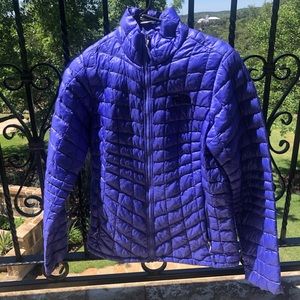 Women’s Purple North Face Puffer Jacket
